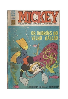GIBI MICKEY EDITORA ABRIL FORMATO MÉDIO Nº 128 JUN DE 1963 50 PAG