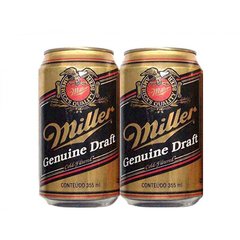 LATA VAZIA MILLER GENUINE DRAFT 350 ML ALUMÍNIO BRAZIL - comprar online