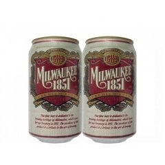 LATA MILWAUKEE 1851 PREMIUM BEER 355 ML ALUMÍNIO USA - comprar online