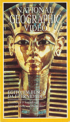 VHS NATIONAL GEOGRAPHIC EGITO EM BUSCA DA ETERNIDADE 1996 52 MINUTOS