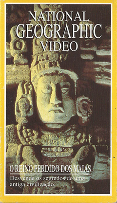 VHS NATIONAL GEOGRAPHIC O REINO PERDIDO DOS MAIAS 1996 54 MINUTOS