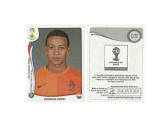 FIGURINHA COPA FIFA 2014 HOLLAND MEMPHIS DEPAY Nº 141