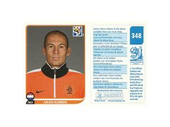 FIGURINHA COPA FIFA 2010 HOLLAND ARJEN ROBBEN Nº 348