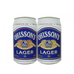 LATA VAZIA OHLSSON'S LAGER 340 ML LATA DE FERRO SOUTH AFRICA - comprar online