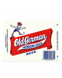 ROTULO OLD GERMAN PREMIUM LAGER 946 ML USA - comprar online