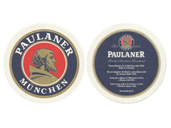 BOLACHA PAULANER BIER MÜNCHEN REDONDA 10,5 CM GERMANY - comprar online