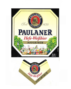 ROTULO PAULANER HEFE-WEISBIER 500 ML GERMANY - comprar online