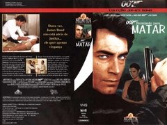 VHS 007 PERMISSÃO PARA MATAR 1998 LEGENDADO GRAV MGM/UA HOME