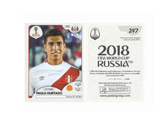 FIGURINHA COPA FIFA 2018 PERU PAOLO HURTADO Nº 247