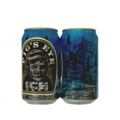 LATA PIG'S EYE ICE BEER 355 ML ALUMÍNIO USA