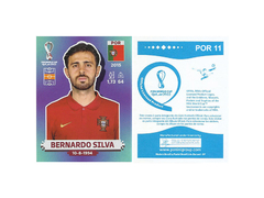 FIGURINHA COPA FIFA 2022 PORTUGAL BERNARDO SILVA Nº POR 11