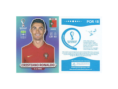 FIGURINHA COPA FIFA 2022 PORTUGAL CRISTIANO RONALDO Nº POR 18