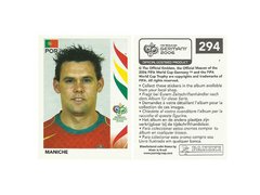 FIGURINHA COPA FIFA 2006 PORTUGAL MANICHE Nº 294