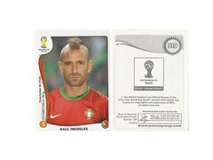 FIGURINHA COPA FIFA 2014 PORTUGAL RAUL MEIRELES Nº 519