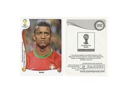 FIGURINHA COPA FIFA 2014 PORTUGAL NANI Nº 521