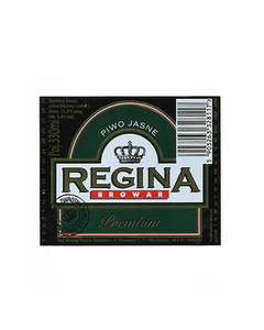 RÓTULO REGINA PIWO JASNE 330 ML CZECH