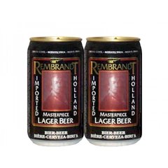 LATA REMBRANDT LAGER BEER 330 ML ALUMÍNIO HOLLAND