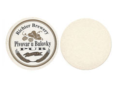 BOLACHA RICHTER BREWERY PIVOVAR U BULOVKY REDONDA 10,5 CM CZECH - comprar online