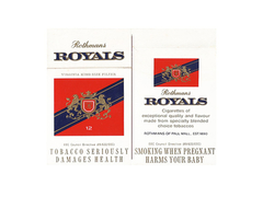 BOX VAZIO ROTHMANS ROYALS 12 CIGAR ROTHMANS OF PALL MALL ENGLAND - comprar online