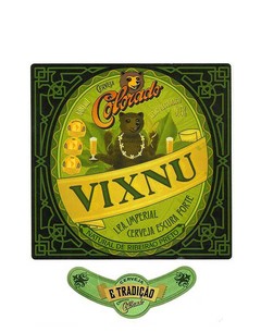 RÓTULO COLORADO CERVEJA VIXNU ESCURA 600 ML BRAZIL