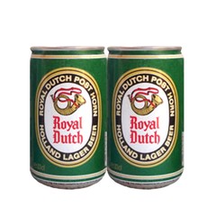 LATA ROYAL DUTCH POST HORN 330 ML BOCA LARGA FERRO HOLLAND