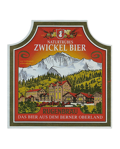 ROTULO RUGENBRÄU ZWICKEL BIER NATURTRÜBES SUIÇA - comprar online