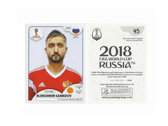 FIGURINHA COPA FIFA 2018 RUSSIA ALEKSANDR SAMEDOV Nº 45