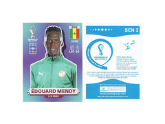 FIGURINHA COPA FIFA 2022 SENEGAL ÉDOUARD MENDY Nº SEN 3