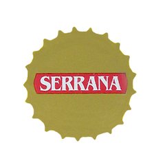 TAMPINHA CERVEJA SERRANA PILSEN 600 ML BRASIL