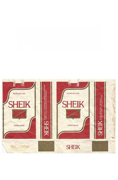 MAÇO SHEIK EXTRA SUAVE FILTRO DE LUXO CIA SUDAN PROD TABACOS BRASIL