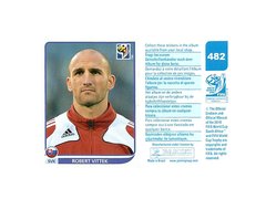 FIGURINHA COPA FIFA 2010 SLOVAKIA ROBERT VITTEK Nº 482