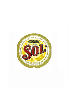 ROTULO SOL CERVEJA PILSEN 250 ML BRAZIL - comprar online