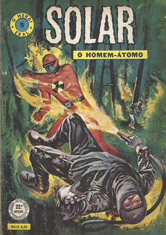 GIBI SOLAR O HOMEM ÁTOMO EDITORA EBAL FORMATO GDE Nº 15 OUT 1967 34 PAG