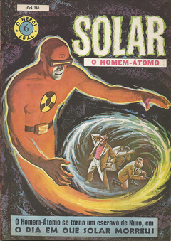 GIBI SOLAR O HOMEM ÁTOMO EDITORA EBAL FORMATO GDE Nº 6 JAN 1967 34 PAG - comprar online