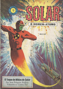 GIBI SOLAR O HOMEM ÁTOMO EDITORA EBAL FORMATO GDE Nº 9 ABR 1967 34 PAG - comprar online