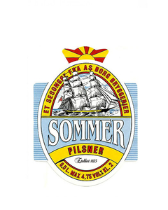 ROTULO SOMMER PILSNER 0,5 L NORWAY - comprar online