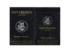 BOX VAZIO SOVEREIGN KING SIZE BENSON & HEDGES LTD ENGLAND - comprar online