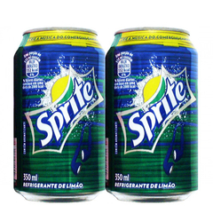 LATA VAZIA REFRIGERANTE SPRITE LIMÃO 350 ML ALUMÍNIO BRASIL