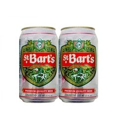 LATA ST BART'S PREMIUM LAGER BEER 355 ML ALUMINIO USA