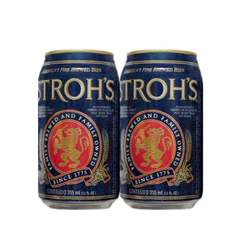 LATA VAZIA STROH'S BEER 355 ML ALUMINIO USA EXPORT - comprar online