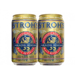 LATA VAZIA STROH'S BEER NON ALCOHOLIC 355 ML ALUMINIO USA - comprar online