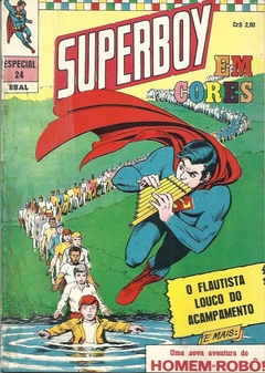 GIBI SUPERBOY CORES EDITORA EBAL FORMATO GDE Nº 24 FEV 1973 34 PAG