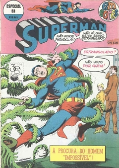 GIBI SUPERMAN CORES EDITORA EBAL FORMATO GDE Nº 53 AGO 1975 32 PAG