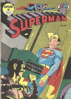 GIBI SUPERMAN CORES EDITORA EBAL FORMATO GDE Nº 61 ABR 1976 32 PAG