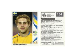 FIGURINHA COPA FIFA 2006 SWEDEN JOHAN ELMANDER Nº 164