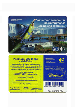 TELEFÔNICO TELEFONICA 2005 50 UNIDADES CATARATAS DA FOZ DO IGUAÇU