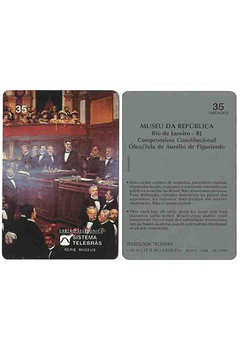 TELEFÔNICO TELEBRAS 1996 35 UNIDADES "TELA ÓLEO" MUSEU DA REPUBLICA RJ - comprar online