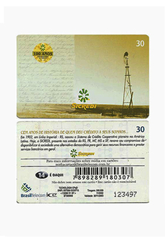 TELEFÔNICO BRASIL TELECOM 2003 30 UNIDADES "SICREDI" 100 ANOS - comprar online