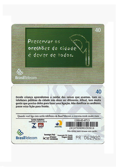 TELEFÔNICO BRASIL TELECOM 2004 40 UNIDADES PRESERVAR OS ORELHÕES
