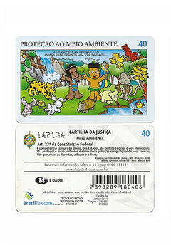 TELEFÔNICO BRASIL TELECOM 2003 40 UNIDADES PROTEÇÃO AO MEIO MBIENTE
